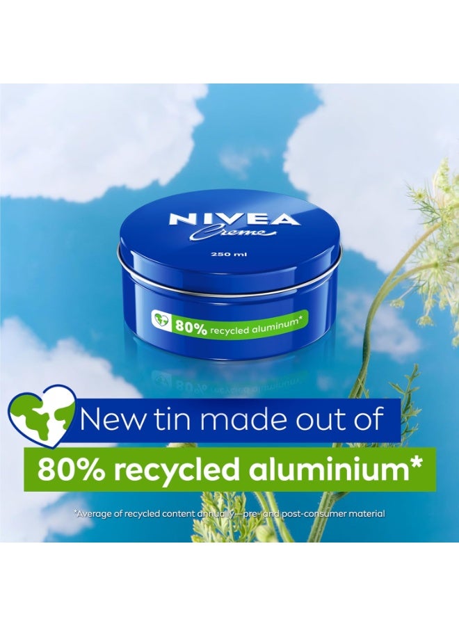 نيفيا كريم نيفيا | كريم متعدد الاستخدامات | ترطيب لطيف | لجميع أنواع البشرة | كريم مناسب لجميع الفصول (250 مل) - Image 3